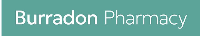 Burradon Pharmacy Logo text